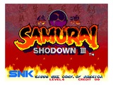 Samurai Shodown III: Blades of Blood (Neo Geo MVS (arcade))